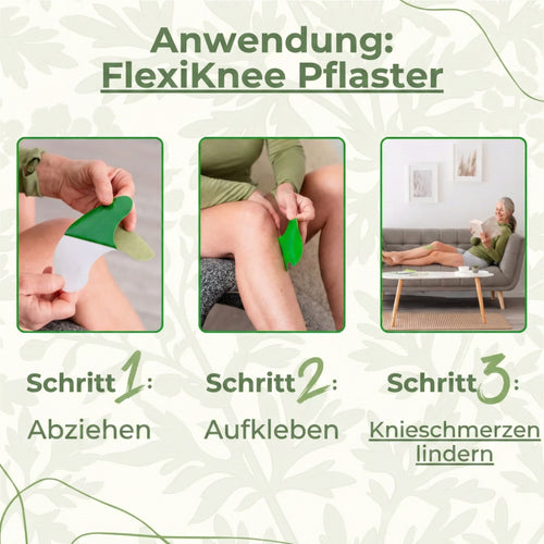 FlexiKnee™️ - Natürliche Kniepflaster gegen Knieschmerzen.