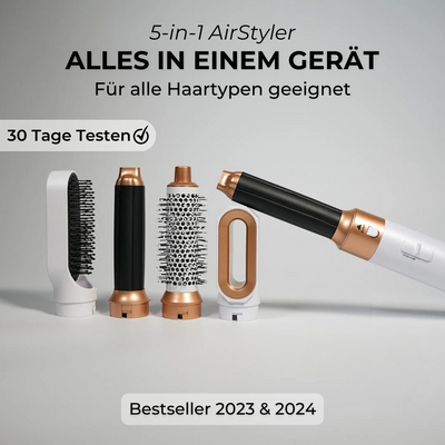 Der ultimative AirStyler für Trocknen, Glätten, Locken und mehr – alles in einem Gerät.