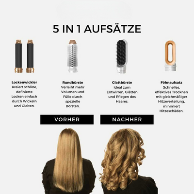Der ultimative AirStyler für Trocknen, Glätten, Locken und mehr – alles in einem Gerät.