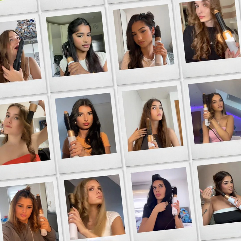 Ein Gerät, das fünf Styling-Tools ersetzt