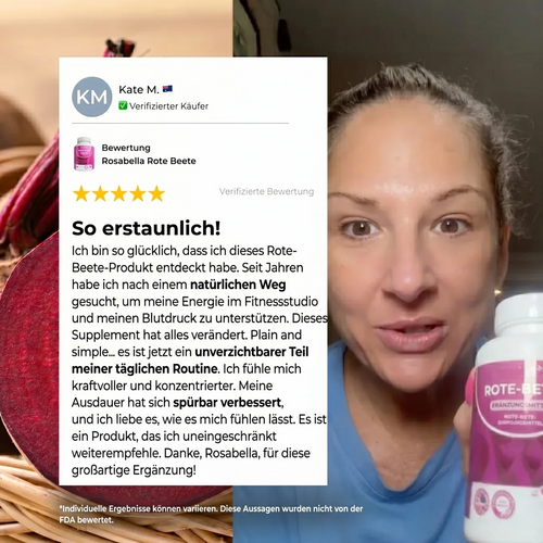 Nexura Rote Bete – 1.300 mg reine Durchblutungsförderung pro Portion*