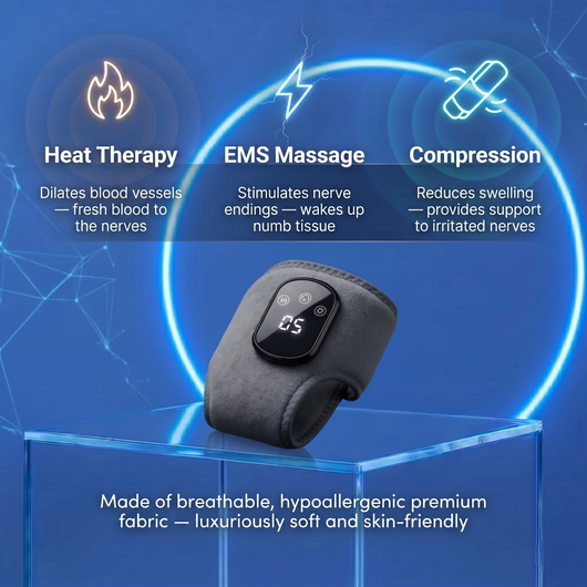 NEXURA Massagegerät mit Triple-Technologie